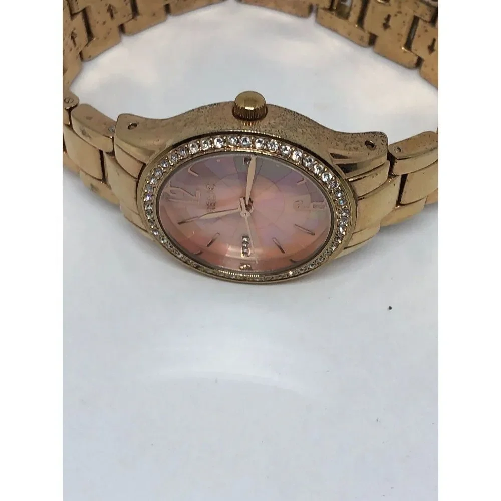 Relic ZR12174 Women's Stainless Steel Analog Rose Gold Dial Quartz Watch HO203